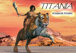 Titania: Warrior Nymph